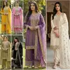 Jf 040 Pure Fendy Silk With Heavy Embroidery Sequence Work Readymade Suits Online Wholesale